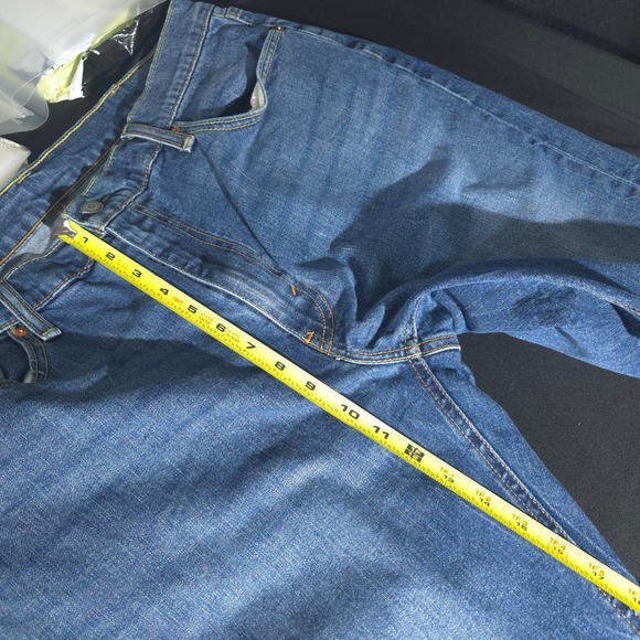 Levi's 541 Athletic Taper Jeans Men 38x30 Blue Denim Medium Wash Stretch Classic - Picture 3 of 11